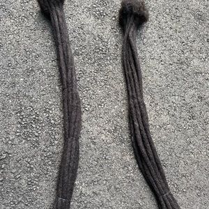 Real Human Hair dreadlocks 20 pieces 24”long
